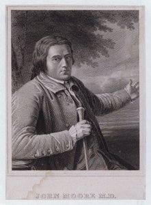 John Moore, Schotse arts (gravure) door English School