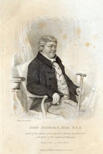 John Nichols, gegraveerd door H. Meyer, 1825