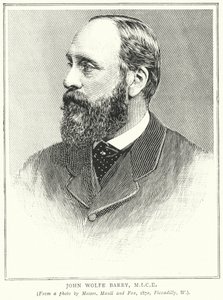 John Wolfe Barry, MICE (gravure) door English School
