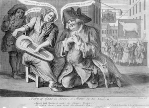 Jan van Gant verliefd, of Mars op zijn knieën, 1749
