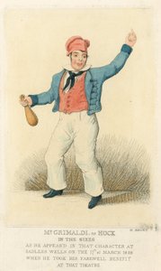 Joseph Grimaldi als Hock