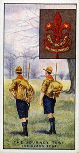 Reisproef voor de 1e Klasse Scouts Badge, 1929