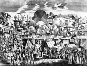 Jubileumkermis in Hyde Park, 1814