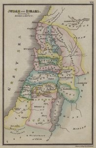 Juda en Israël, illustratie van de Boeken der Koningen door English School