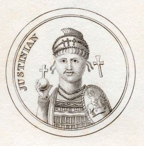 Justinianus I, uit 