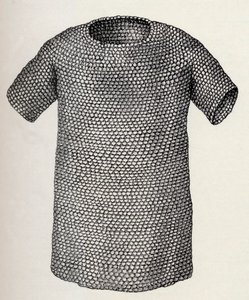 Jutish of Deense maliënkolder daterend van vóór 450 AD, uit A Short History of the English People door J. R. Green, gepubliceerd in 1893