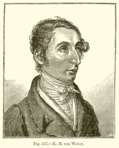 K. M. Von Weber door English School