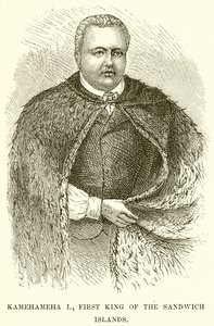 Kamehameha I, Eerste Koning van de Sandwich Eilanden door English School