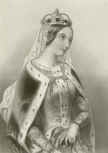 Catherine van Valois, koningin van koning Hendrik V door English School