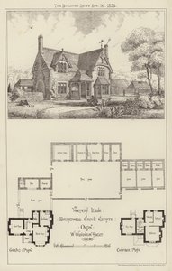 Beheerdersloge, Broadwell Grove Estate, Oxon door English School