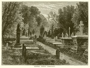 Kensal Green Cemetery door English School