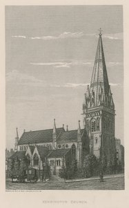 Kensington Kerk, Londen door English School