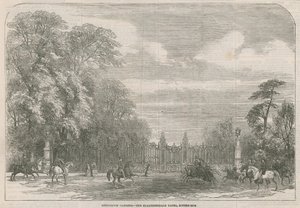 Kensington Gardens, de Coalbrookdale Gates, Rotten Row, Londen door English School