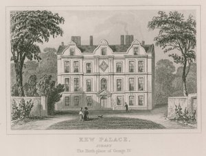 Kew Palace, Surrey - de geboorteplaats van George IV door English School