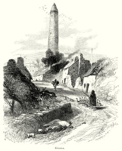 Killala (gravure) door English School