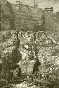 Kimberley diamantmijn, Zuid-Afrika