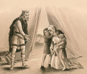 Koning Alfred en de familie van Hastings