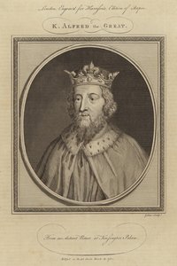 Koning Alfred de Grote door English School