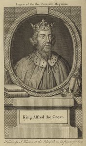 Koning Alfred de Grote door English School