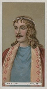 Koning Canute door English School