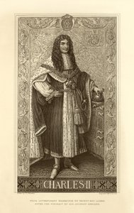 Koning Charles II door English School