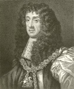Koning Charles II door English School
