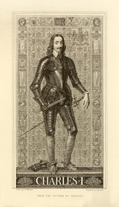 Koning Charles I door English School