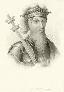 Koning Edward III door English School