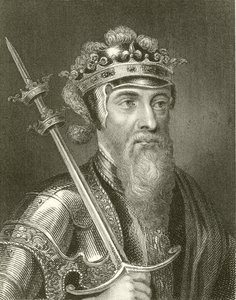 Koning Edward III door English School