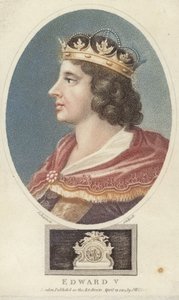 Koning Edward V van Engeland door English School