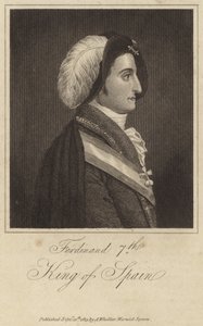 Koning Ferdinand VII van Spanje door English School