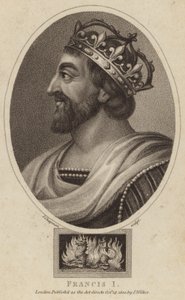Koning Frans I van Frankrijk door English School