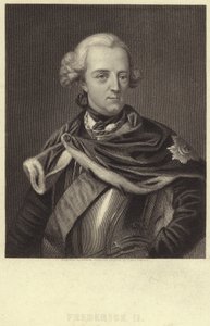 Koning Frederik II van Pruisen door English School