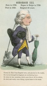 Koning George III door English School