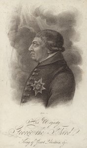 Koning George III van Groot-Brittannië en Ierland