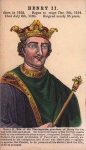 Koning Hendrik II door English School