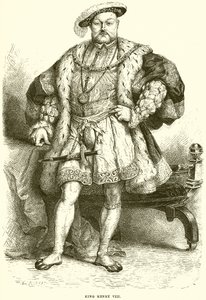 Koning Hendrik VIII door English School