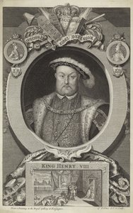 Koning Hendrik VIII van Engeland door English School