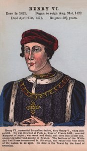 Koning Hendrik VI door English School