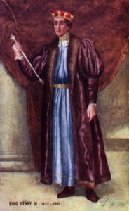 Koning Hendrik VI door English School