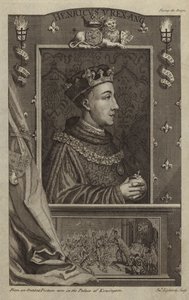 Koning Hendrik V van Engeland door English School