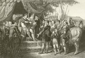Koning Jan bekrachtigt Magna Charta door English School