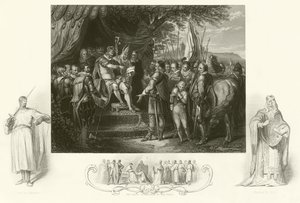 Koning Jan ondertekent de Magna Charta