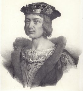 Koning Lodewijk XII van Frankrijk door English School