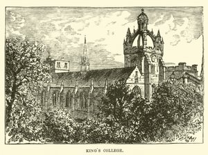 Kings College door English School