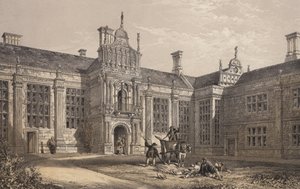 Kirby Hall, Northamptonshire door English School