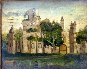 Kirkstall Abbey door English School