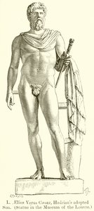 L. Aelius Verus Caesar, geadopteerde zoon van Hadrianus