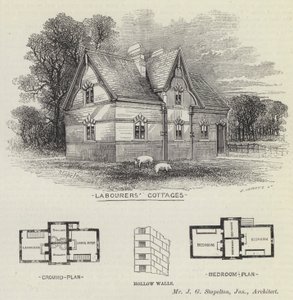 Arbeidershuisjes door English School