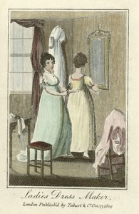 Dameskleermaker, uitgegeven 1804